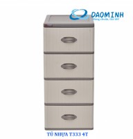 Tủ nhựa Song Long T333 4 tầng