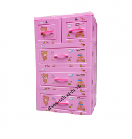 Tủ nhựa Song Long Panda PD2H-4