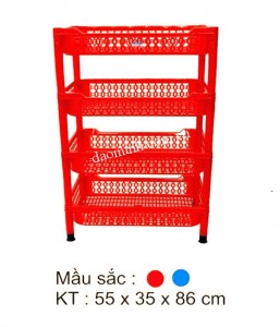 Kệ nhựa Indo loại To