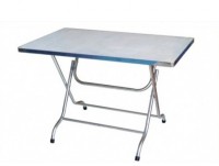 Bàn Inox Model BAN-04. Kích thước (RxDxC): 60x100x73 cm