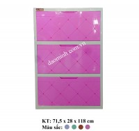 Tủ giày dép nhựa 3 tầng. (Mã số: TG001-T)