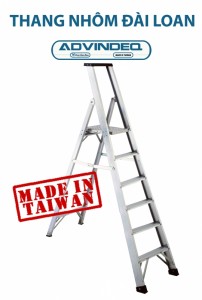 Thang nhôm chữ A Đài Loan 6 bậc Advindeq APS-06