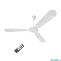 Quạt trần điện cơ Vinawind QT1400X (75W, điều khiển từ xa, cánh nhôm, màu trắng)