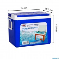 Thùng giữ nhiệt 45L - Song Long (Màu sắc: đỏ - xanh -vàng)