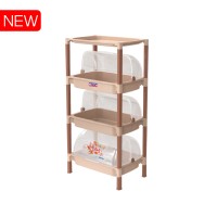 Kệ nắp nhỏ 3 ngăn 379/3 (màu nâu cafe)