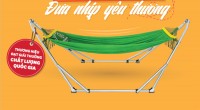 Võng xếp Xuân Hòa khung thép sơn tĩnh điện