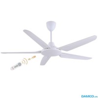 Quạt trần Asia 5 cánh QT05-T-01, sải cánh 135cm, có điều khiển từ xa