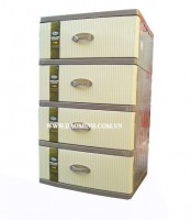 Tủ nhựa Song Long T999 4 tầng